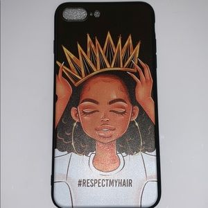 Respect My hair Phone Cases